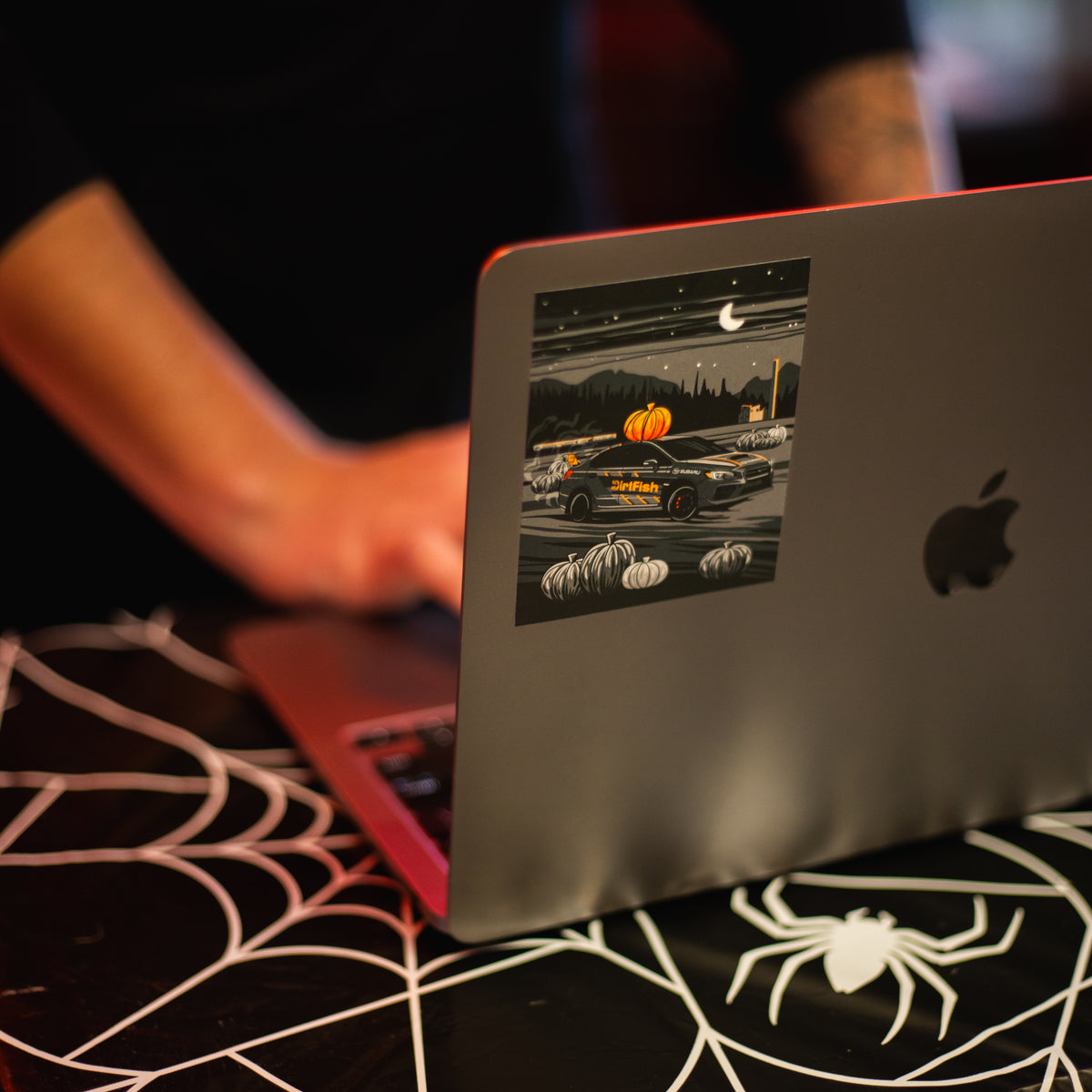 Haunted Hot Laps Sticker