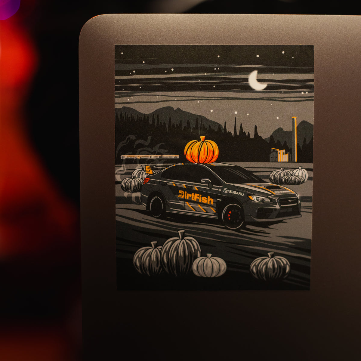Haunted Hot Laps Sticker