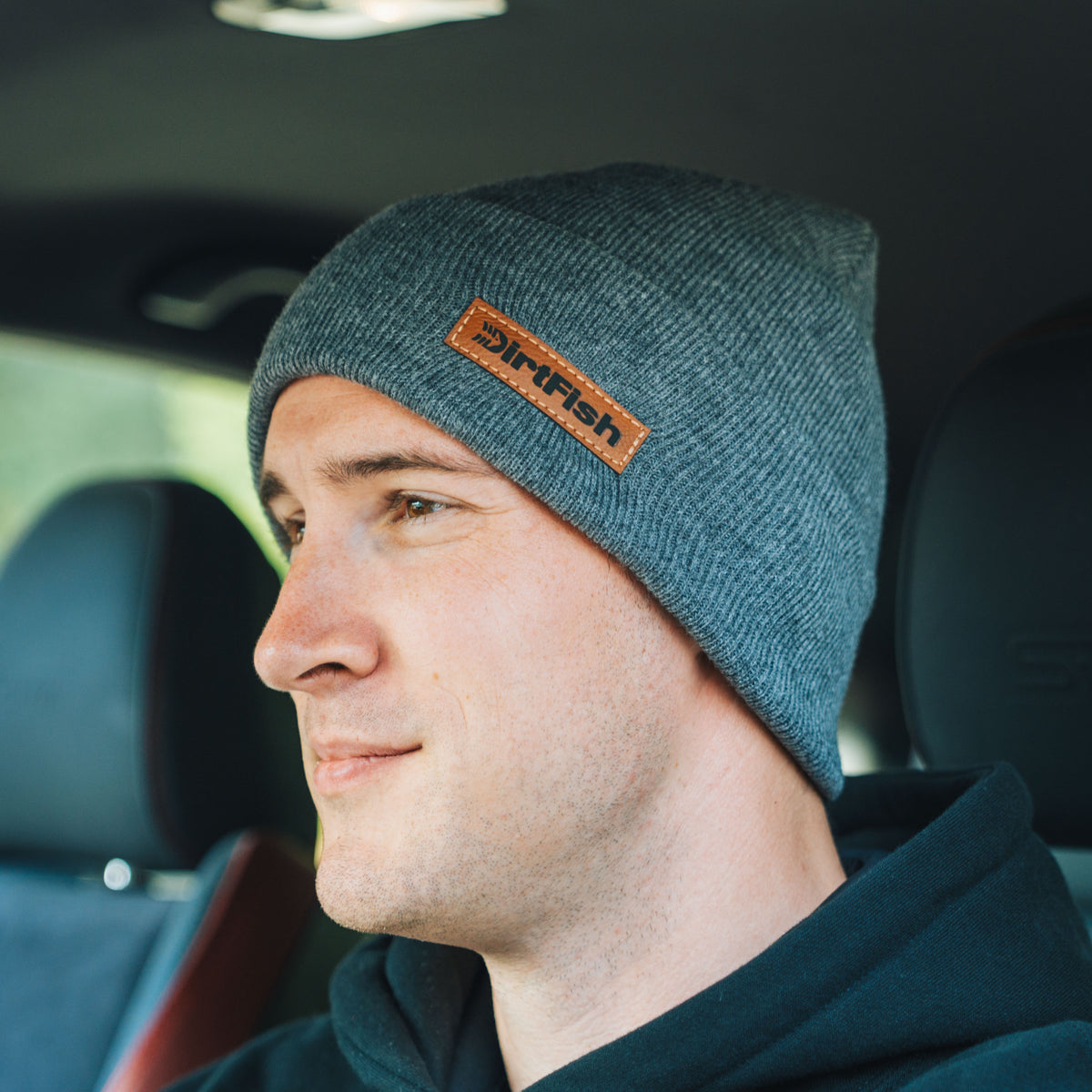 DirtFish Logo Patch Beanie