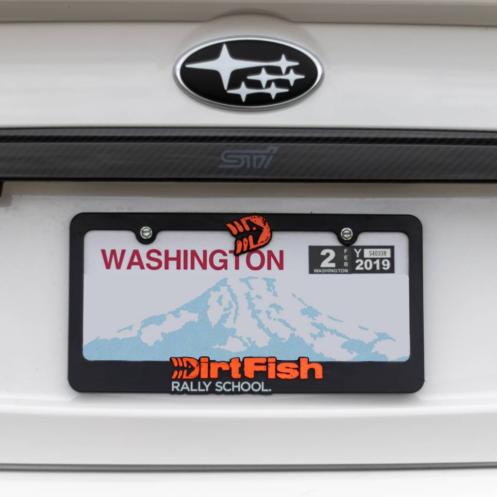 DirtFish License Plate Frame