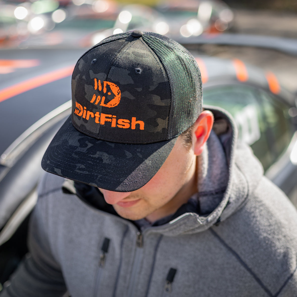 Camo Snapback Hat